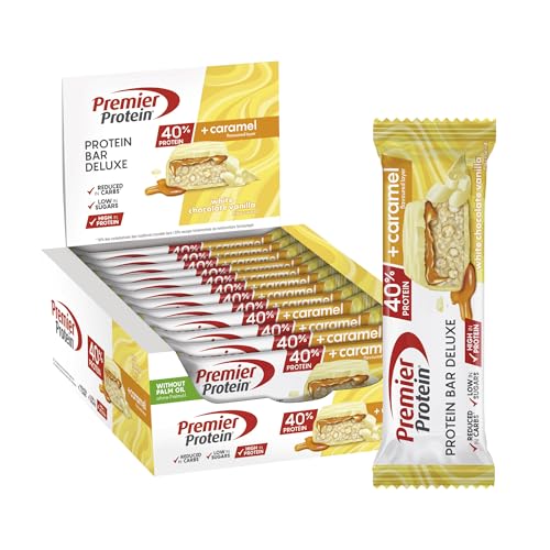 Premier Protein - Protein Bar Deluxe 40% - White Chocolate Vanilla