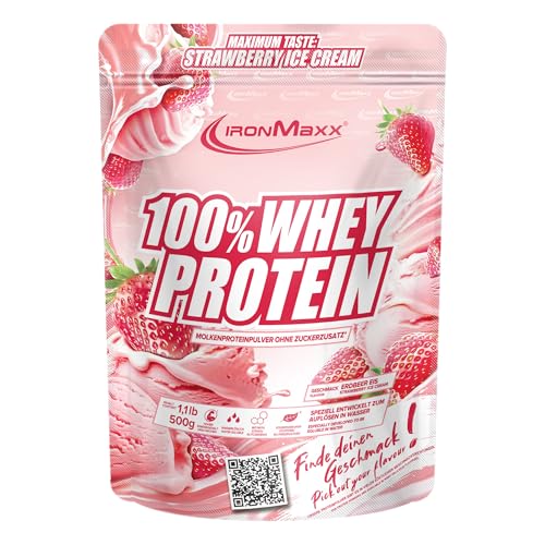 IronMaxx 100% Whey Protein Pulver