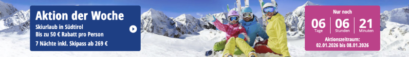SnowTrex Aktion der Woche Skiurlaub Skireisen Ski fahren