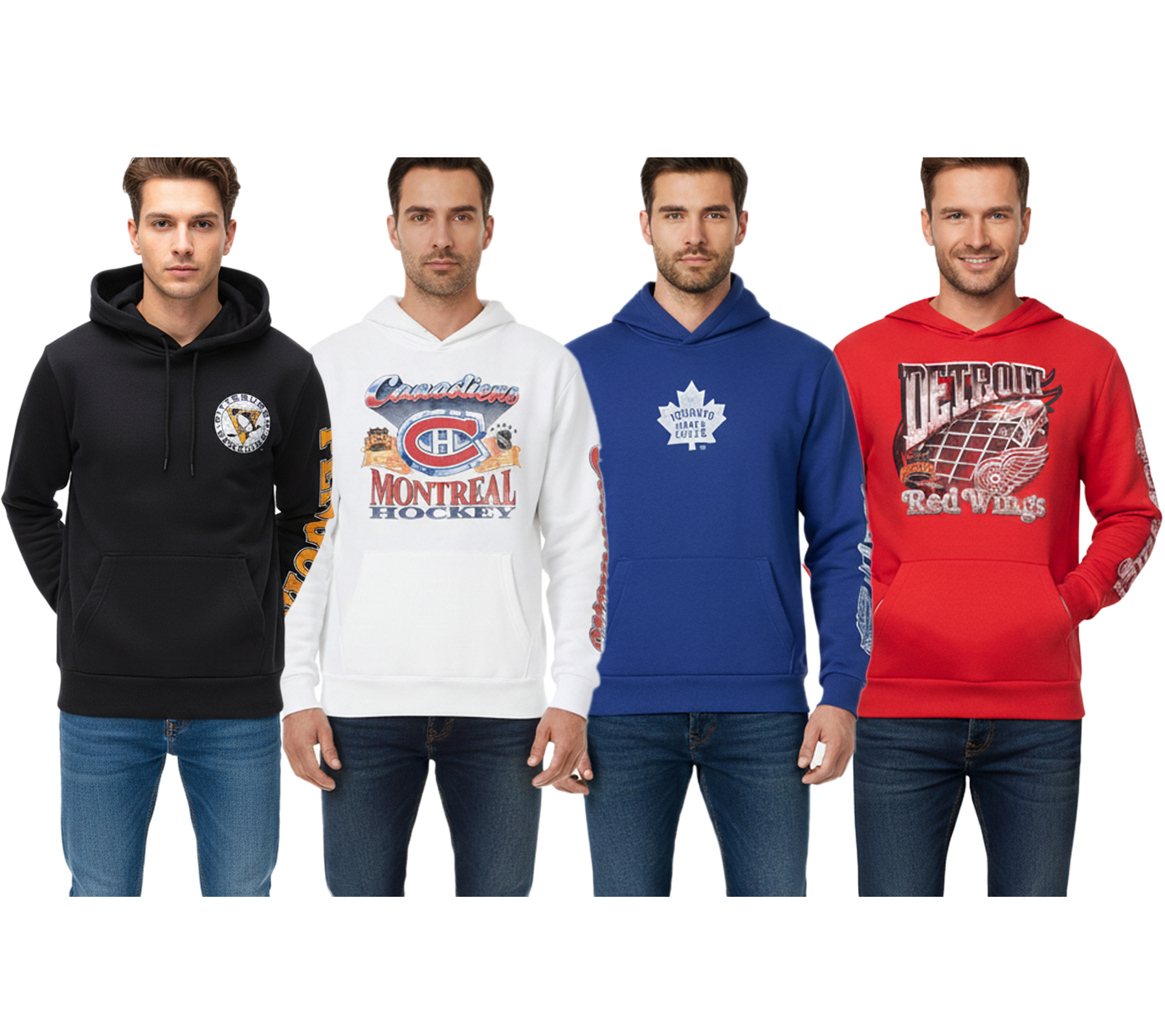 Hollister X NHL Herren Hoodie