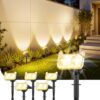 GEARLITE 6er Solarlampen Set für Garten nur 19,99€
