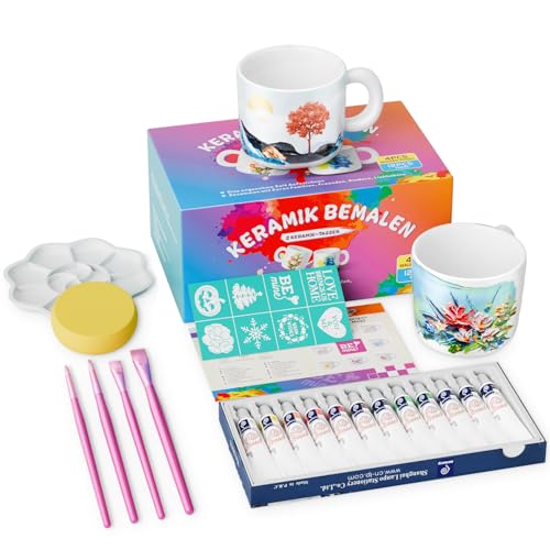 Scalnuvyyh Keramik Bemalen Set