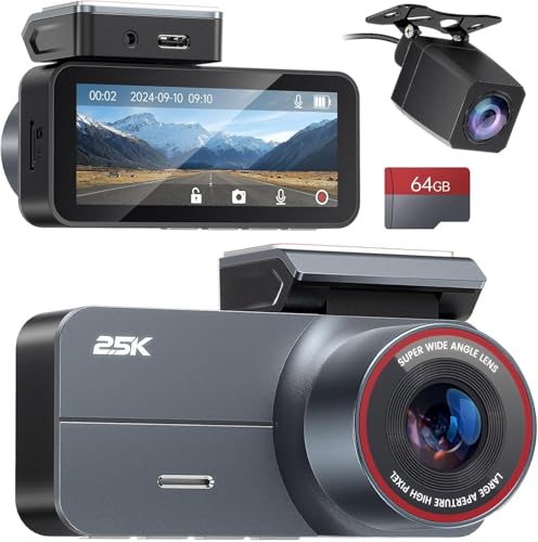 Dash Camera 2.5K QHD 3.39 IPS