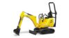 Bruder 62003 JCB Mikrobagger für nur 9,69€ bei Amazon