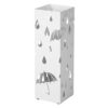 SONGMICS Regenschirmständer Metall Weiß für 11,69€ bei Amazon