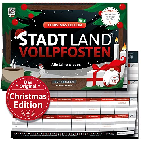 DENKRIESEN Stadt Land VOLLPFOSTEN® - Christmas Edition