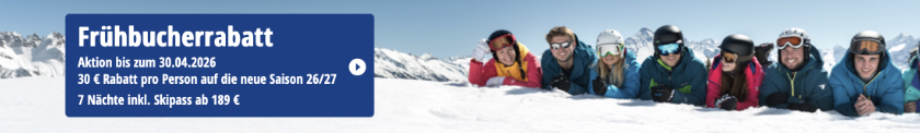 SnowTrex Aktion der Woche Skiurlaub Skireisen Ski fahren