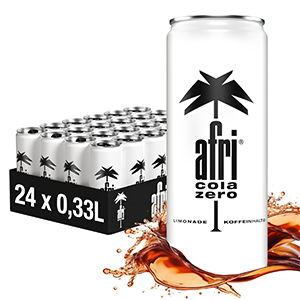 Top! 24er-Pack Afri cola zero (24x 0,33l Dosen) für 13,36€ zzgl. Pfand – Prime Spar-Abo