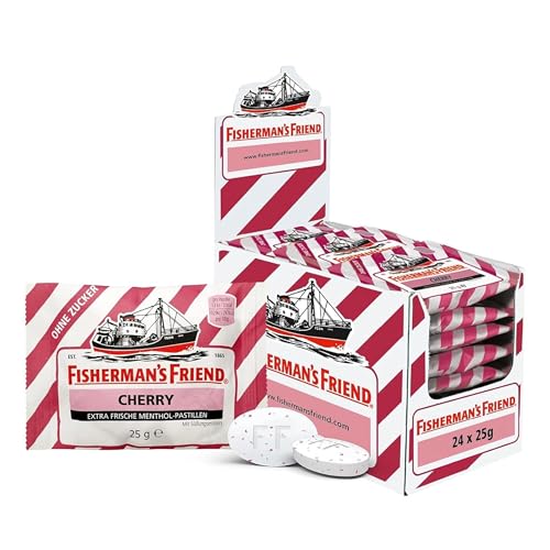 24x 25g Fisherman’s Friend Cherry (zuckerfrei) ab nur 18,09€ (statt 22€)