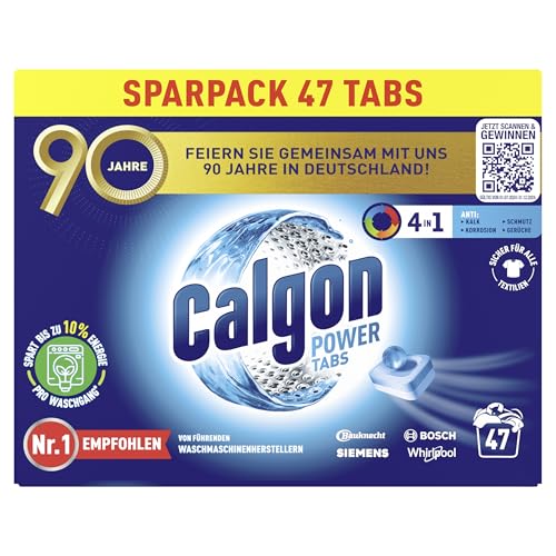 Calgon 4-in-1 Power Tabs für 7,19€ bei Amazon im Spar-Abo