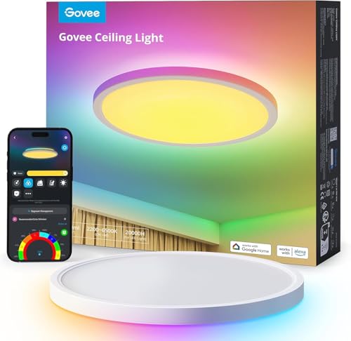 Govee RGBIC Smart Deckenleuchte für 39,89€ bei Amazon