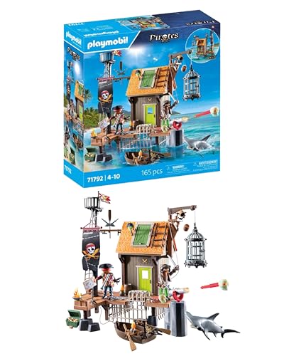 PLAYMOBIL Piratenhafen mit Gefängnis für 46,99€