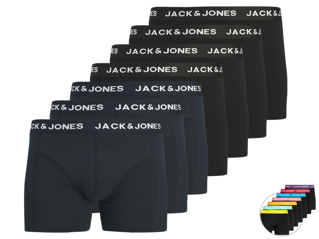 7x Jack & Jones Herren Unterhosen für 11,95€