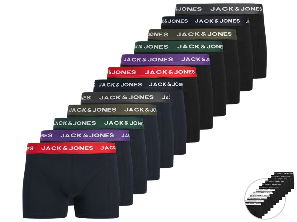 12x Jack & Jones Additionals Trunks für nur 29,65€