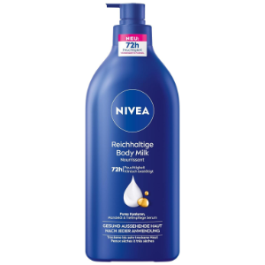 NIVEA Reichhaltige Body Milk 625ml für 5€ (statt 6,79€) – Prime
