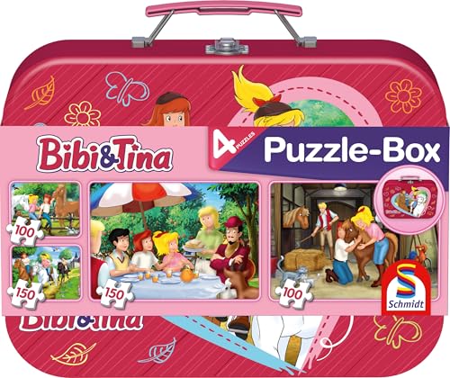 Bibi und Tina Kinderpuzzle im Metallkoffer für nur 9,99€