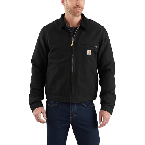 Carhartt Herren Detroit Jacke in Schwarz L für nur 91,02€ bei Amazon