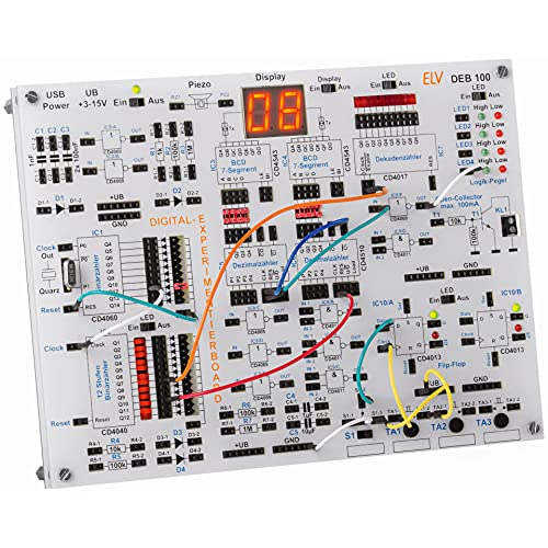 ELV Bausatz Digital-Experimentierboard DEB100 für nur 22,95€