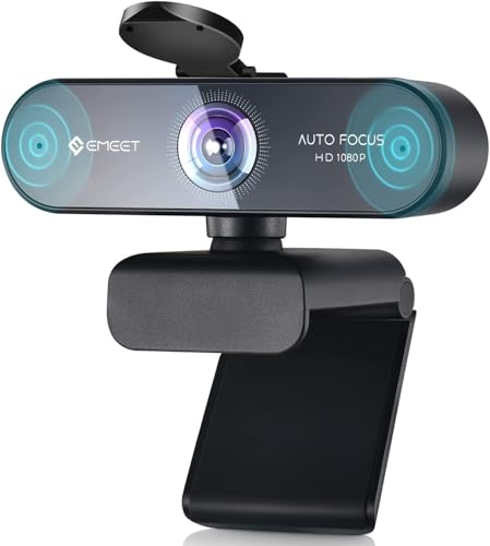 EMEET Webcam 1080P mit Autofokus und Full HD EMEET Webcam 1080P