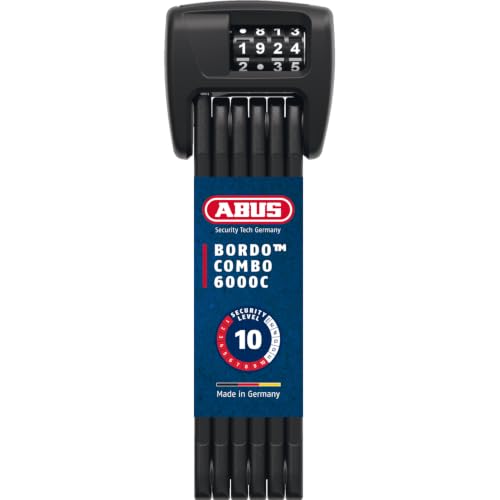 Sicheres ABUS Faltschloss Bordo 6000C mit SH-Halter für 55,99€