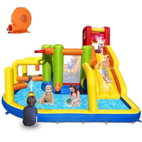 Baralir Hüpfburg XXL mit Wasserrutsche für 220,99€ statt 259,99€