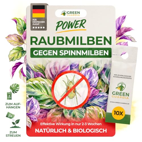 GREEN GUARDIA Power Raubmilben gegen Spinnmilben nur 11,82€ bei Amazon