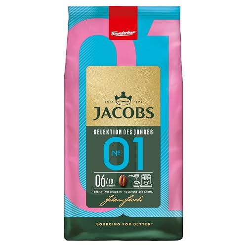 Jacobs Kaffeebohnen No.1 Selektion 2025 für nur 14,99€ bei Amazon