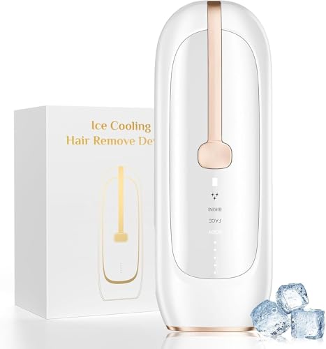IPL Gerät zur Haarentfernung mit Saphir-Eis-Kühlung für nur 19,99€