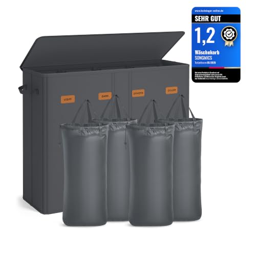 SONGMICS Wäschekorb 210L für 18,68€ bei Amazon