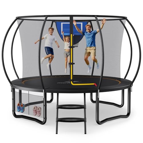 MERACH Outdoor Trampolin mit Sicherheitsnetz ab 159,99€ bei Amazon