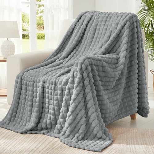 Kuscheldecke Flanell Grau 125×150 cm nur 6,49€