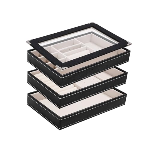Boxudeli Schmucktablett 3 Ebenen für 9,87€