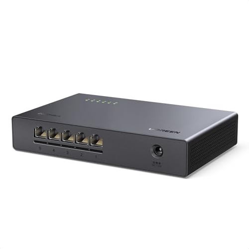 UGREEN 2.5G LAN Switch mit 5 Ports für nur 34,18€