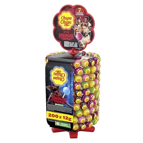 Chupa Chups Stranger Things Lutscher-Rad 200 Lollies für 21,47€ bei Amazon im Spar-Abo