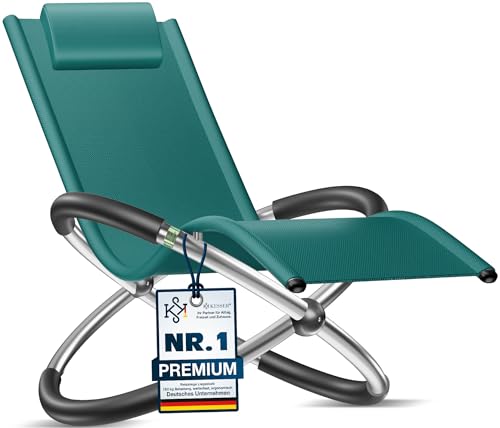 Schnäppchen: KESSER Relaxliege in Petrol Grün für 49,80€