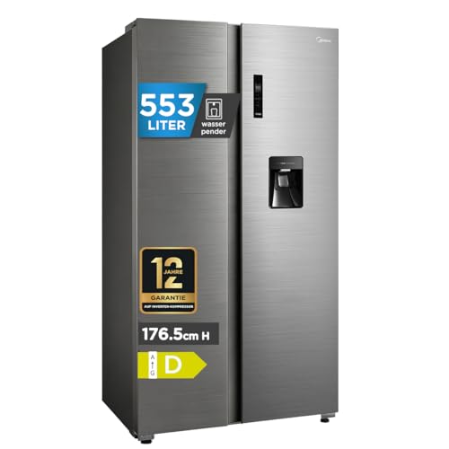 Midea MDRS710FGD46W Side-by-Side Kühlschrank mit Wasserspender nur 669,99€