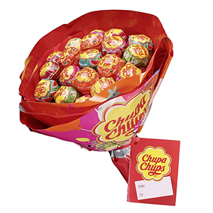 Chupa Chups Lollipop-Strauss (19 Lollis in 6 Sorten) ab nur 7,99€ (statt 10€) – Prime