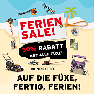 Letzte Chance: 30% Rabatt auf (fast) alle Artikel im Fuxtec Onlineshop