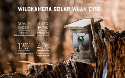 CEYOMUR Solar Wildkamera für nur 45,46€ (statt 50,51€)