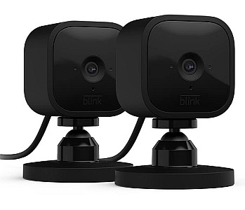 Doppelpack: Blink Mini – Kompakte smarte Plug-in-Sicherheitskameras für 21,99€ (statt 45€)
