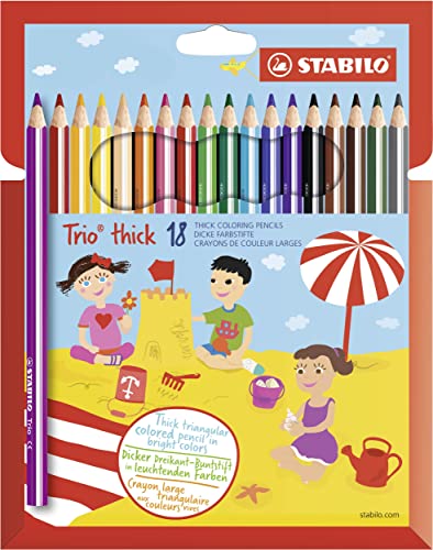 STABILO Dreikant-Buntstift Trio dick für nur 7,97€ bei Amazon