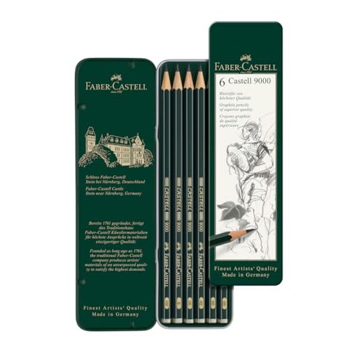 Faber-Castell Bleistifte Set 6-teilig im Metalletui für nur 6,84€