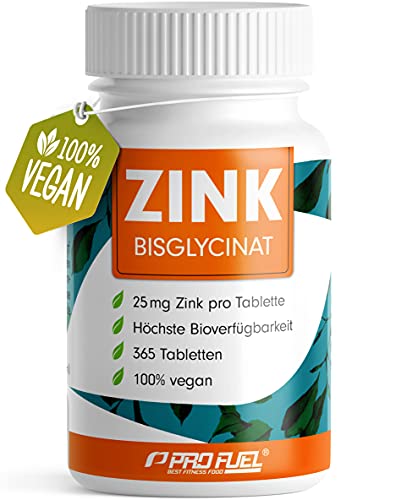 ProFuel Zink 25mg 365 Tabletten für 4,72€ (statt 10,94€) – Prime Spar-Abo