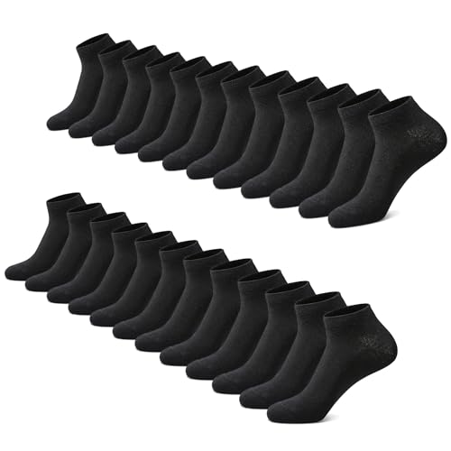 12 Paar FALARY Sneaker Socken für Herren und Damen für nur 12,74€ bei Amazon