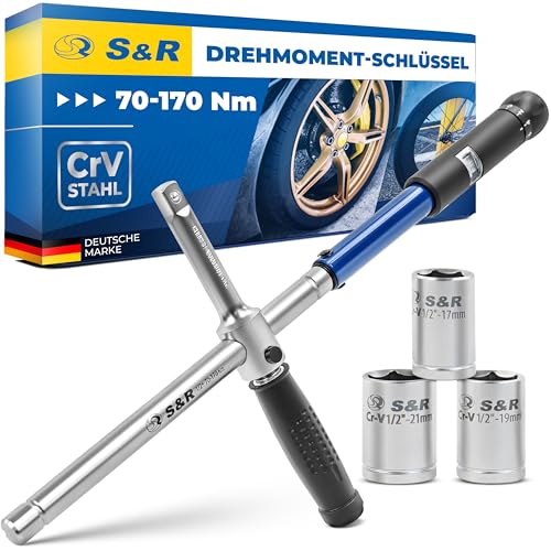 S&R Drehmomentschlüssel Set 1/2 Zoll nur 33,83€ bei Amazon