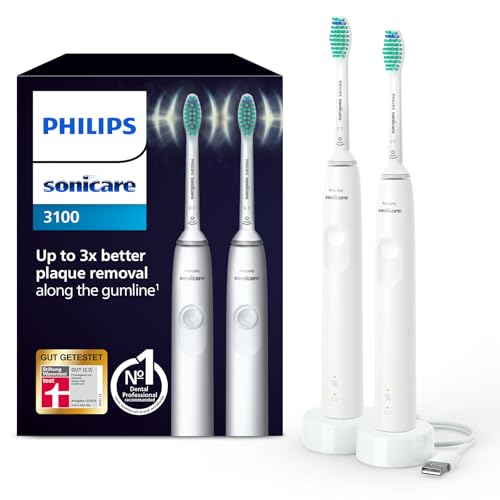 Doppelpack Philips Sonicare 3100 Schallzahnbürsten für 47,99€ (statt 62€)