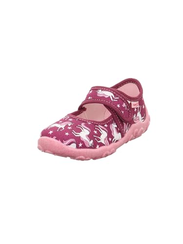 Superfit Mädchen Bonny Hausschuh Rot Mehrfarbig für 12,08€ bei Amazon