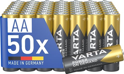 VARTA Batterien AA 50 Stück Vorratspack für nur 17,14€ im Sparabo
