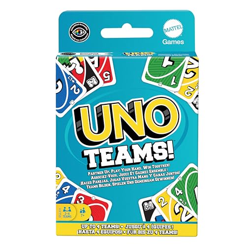 Mattel Games UNO Teams Kartenspiel für 6,99€ – Prime