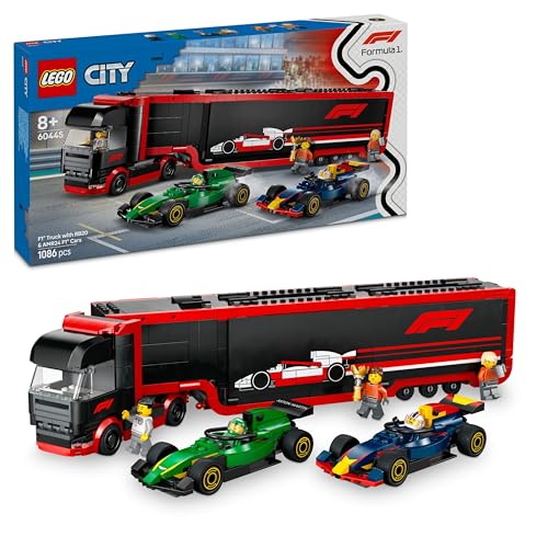 LEGO City F1 Transporter mit Rennautos nur 58,59€ bei Amazon